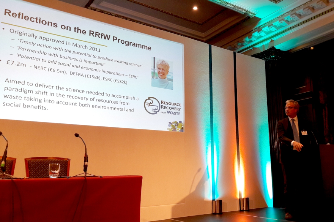 Ned Garnett, NERC: Reflections on the RRfW programme and the future funding landscape